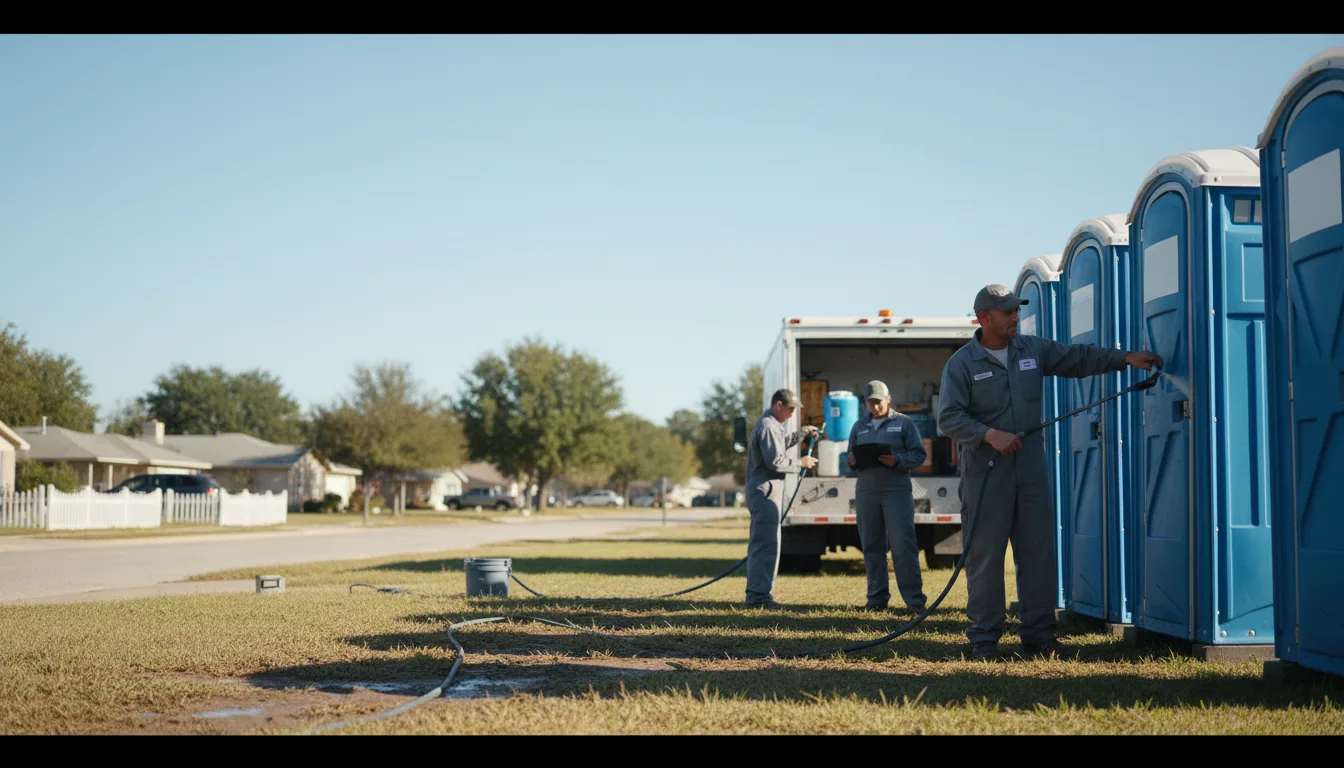 Long-Term Portable Toilet Rental in Security Widefield, CO near me
